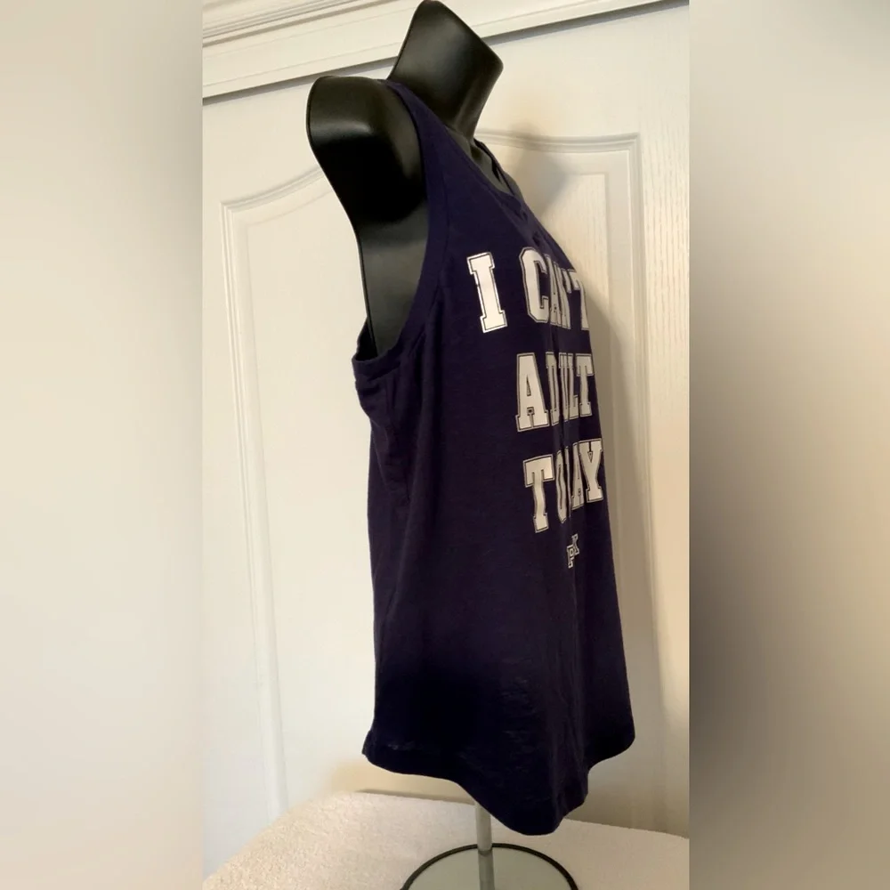 VICTORIAS SECRET PINK TANK I CANT ADULT TODAY size s/p - Picture 3 of 8